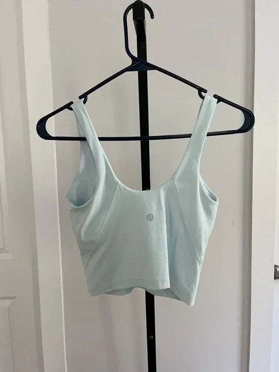 Lululemon Align Tank Top *Light Support Mint Breeze Blue Tank Top Size 4 - Picture 5 of 8